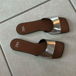 Zara flats sandals